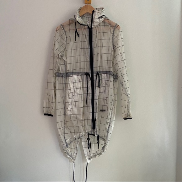 Urban outfitters without walls grid rain jacket - Picture 2 of 7